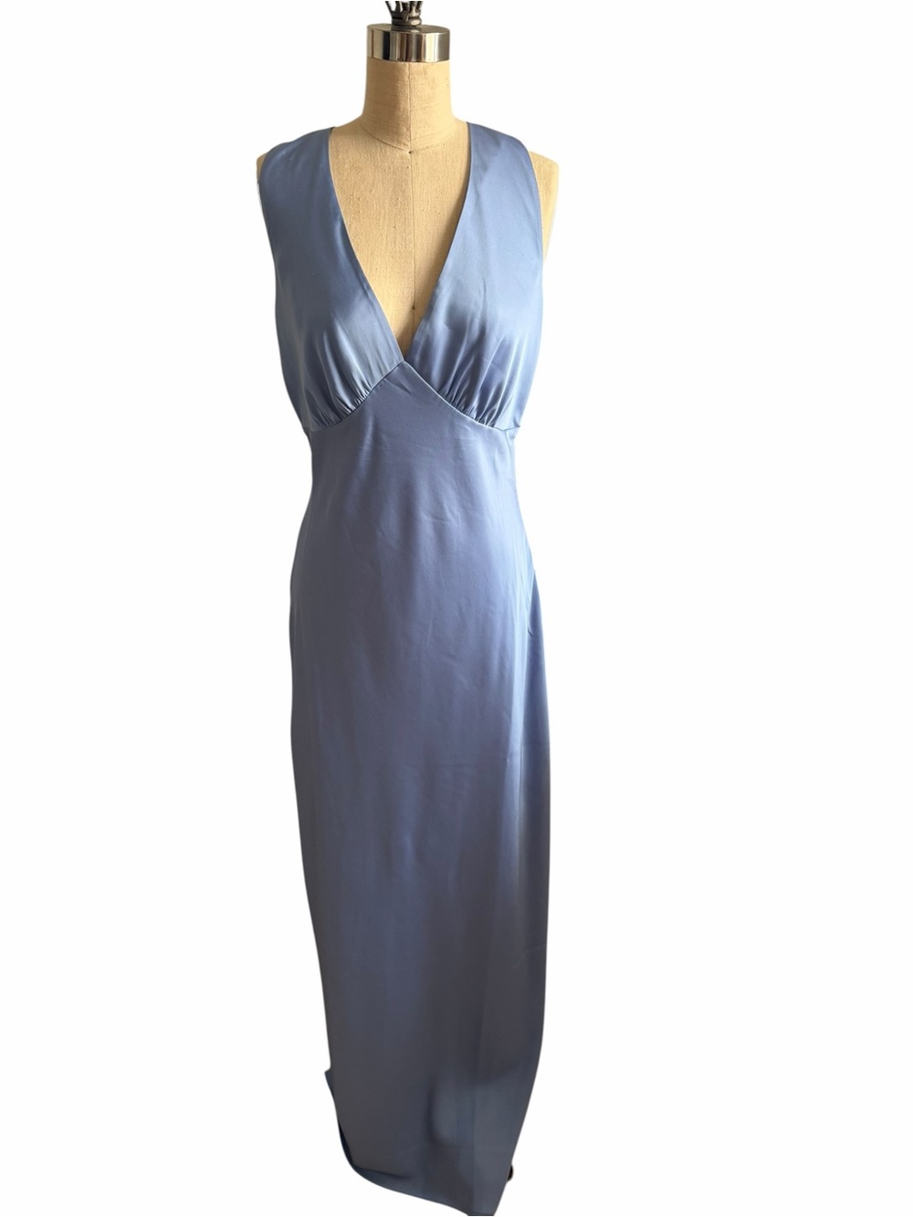 NWTAbercrombie & Fitch Light Blue Maxi Dress
